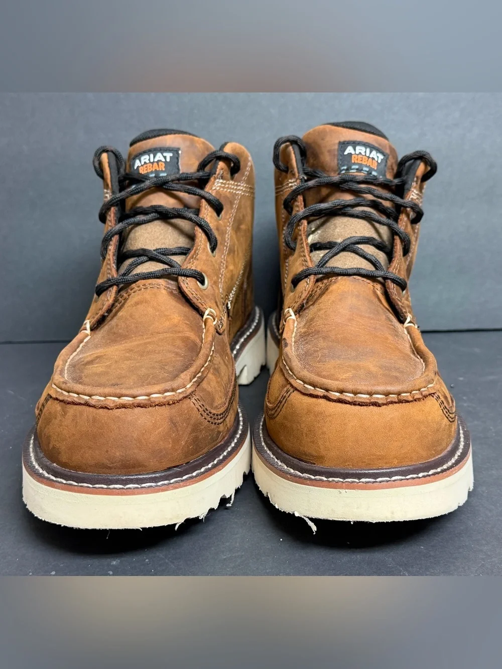 Ariat MEN'S Rebar Lift Chukka Composite Toe Work Boots Size 11D